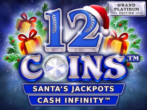 12 Coins Grand Platinum Edition Santas Jackpots game cover